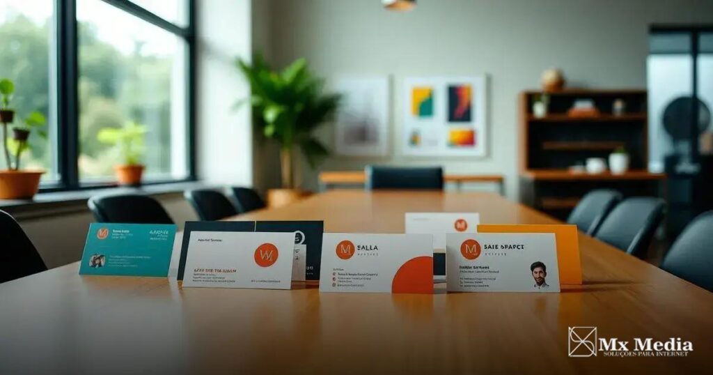 Exemplos de Cartões de Visita Criativos