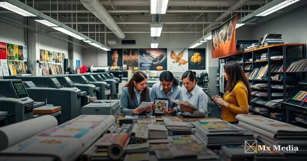 Serviços oferecidos por gráficas rápidas